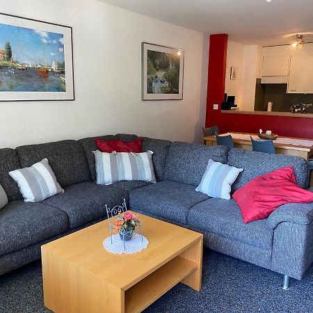 2,5 Pces Accueillant Comme A La Maison Leukerbad Exteriör bild