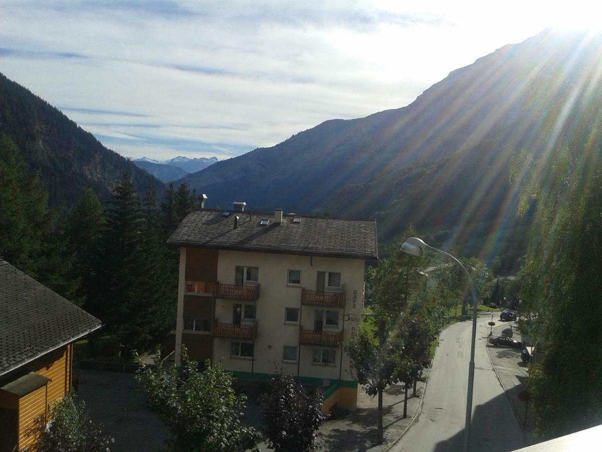 2,5 Pces Accueillant Comme A La Maison Leukerbad Exteriör bild